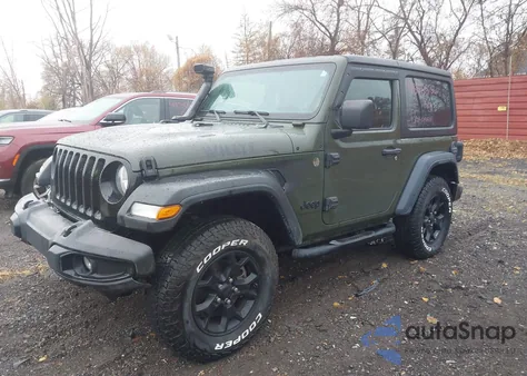 2023 Jeep Wrangler 2-Door Willys Sport 4X4 from USA, damaged, VIN 1C4HJXAG2PW633093